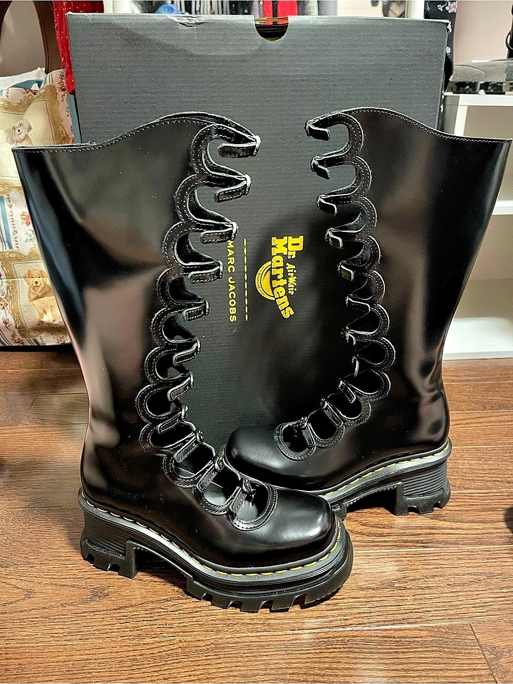 Dr. Martens x Marc Jacobs Kiki Boots US 6